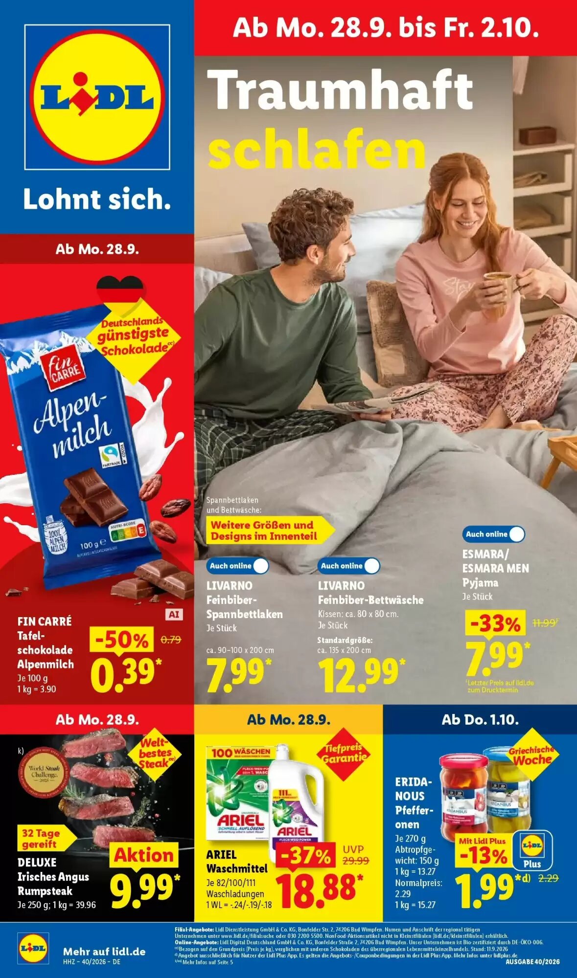 Lidl Prospekt (ab 27.09.2026) zum Blättern - Seite 7