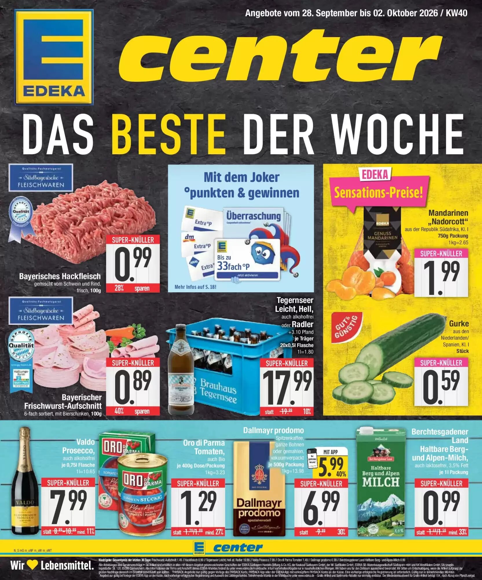 E-Center Prospekt (ab 27.09.2026) zum Blättern - Seite 1