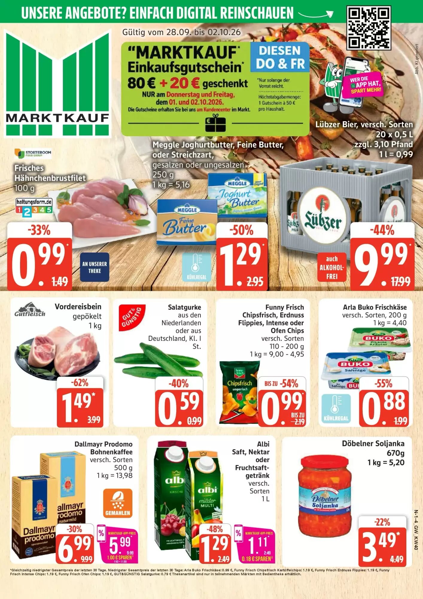 Marktkauf Prospekt (ab 27.09.2026) zum Blättern - Seite 1