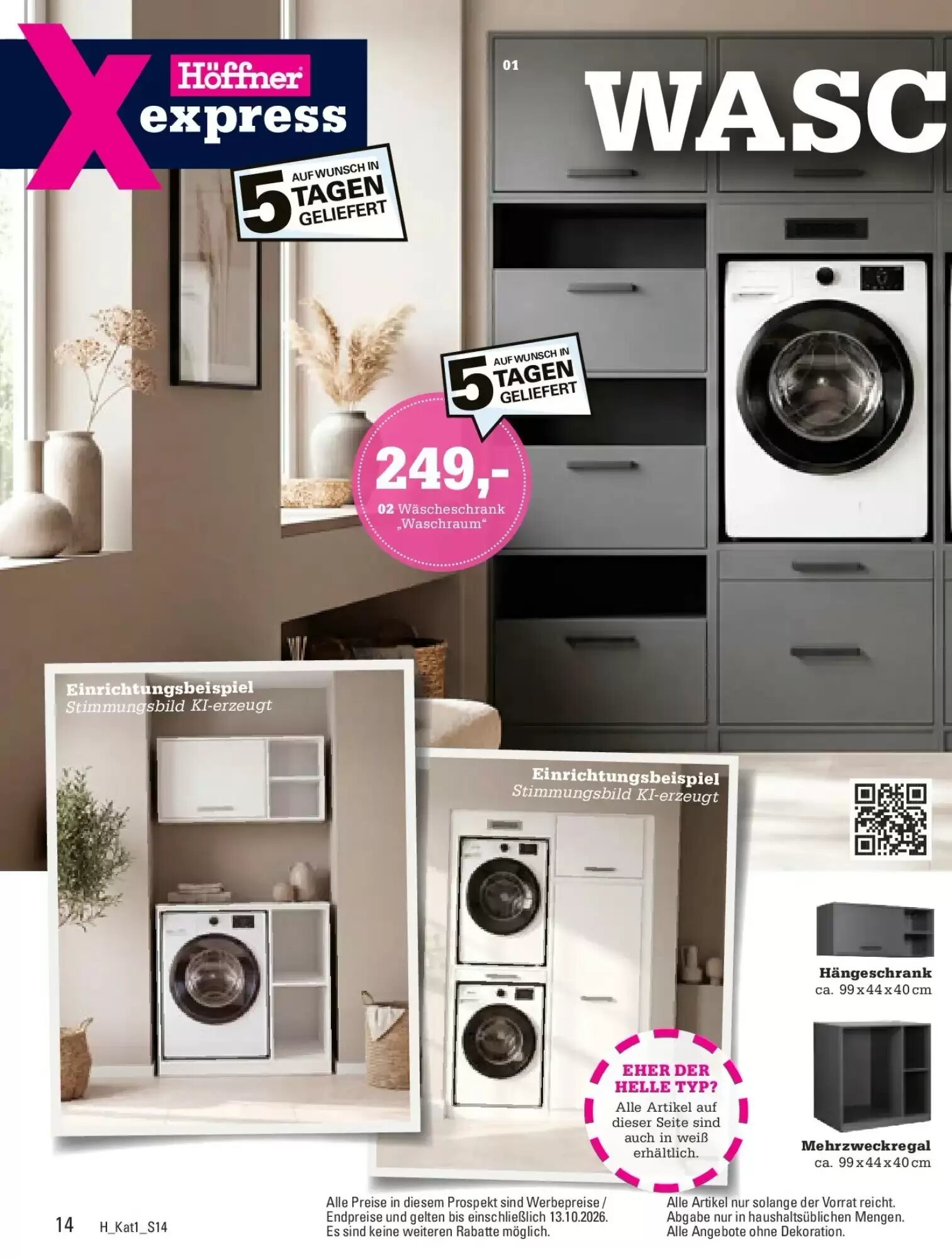 Höffner Prospekt (ab 27.09.2026) zum Blättern - Seite 14