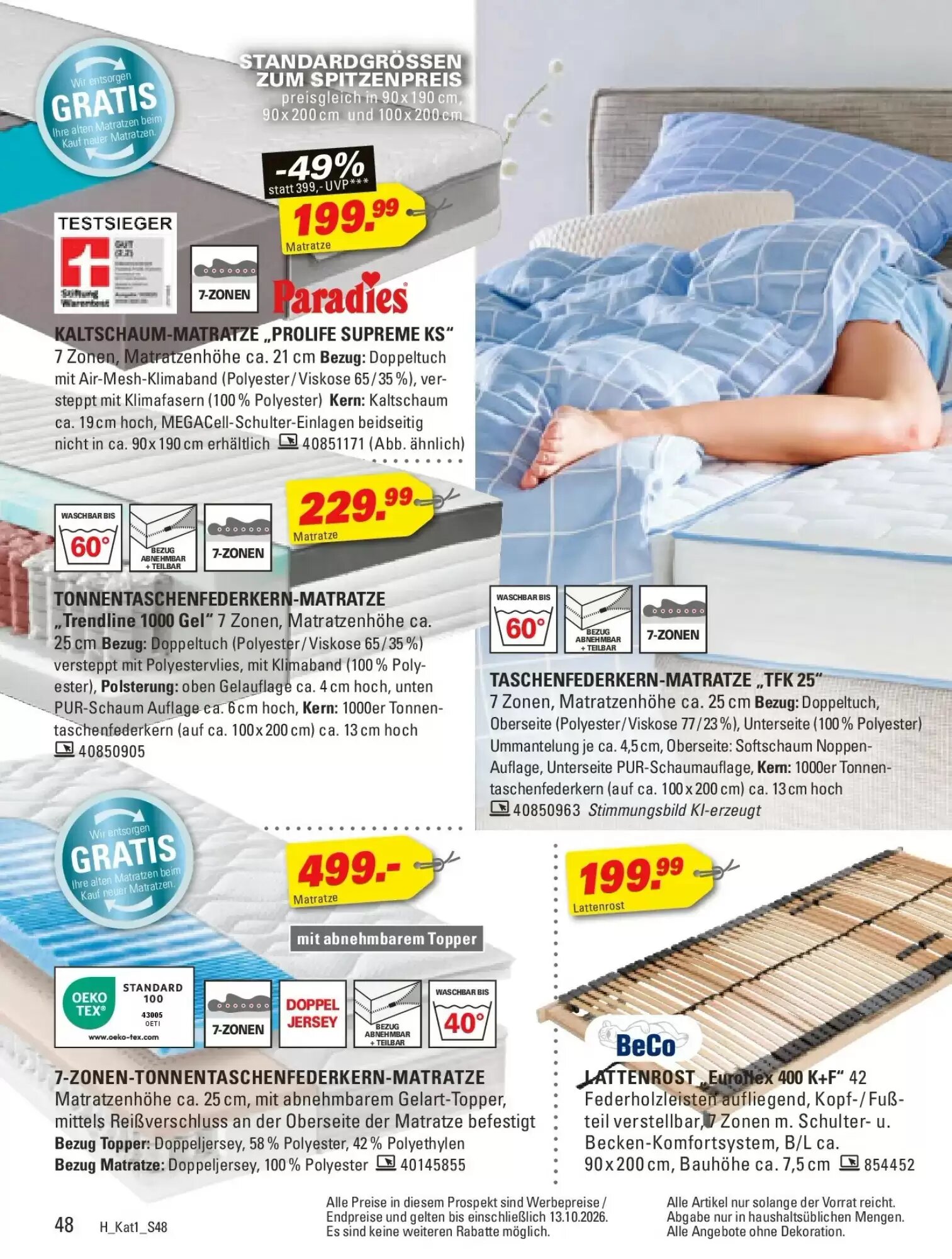 Höffner Prospekt (ab 27.09.2026) zum Blättern - Seite 48