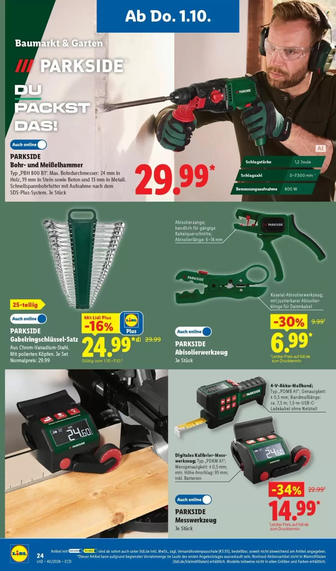 Lidl Prospekt (ab 28.09.2026) zum Blättern - Seite 16