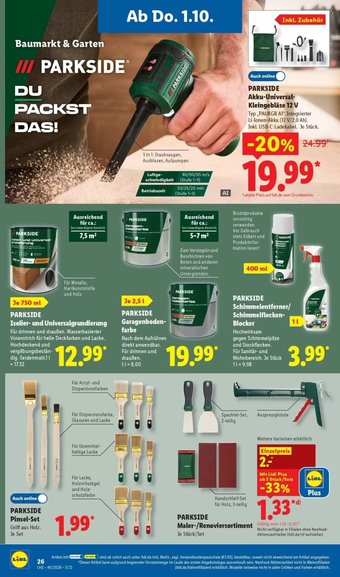 Lidl Prospekt (ab 28.09.2026) zum Blättern - Seite 18