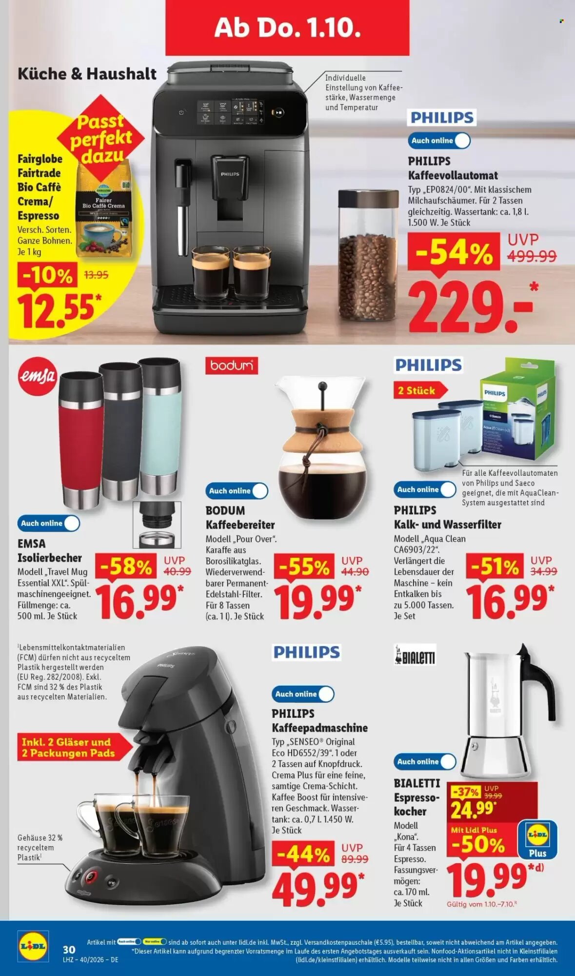 Lidl Prospekt (ab 28.09.2026) zum Blättern - Seite 22