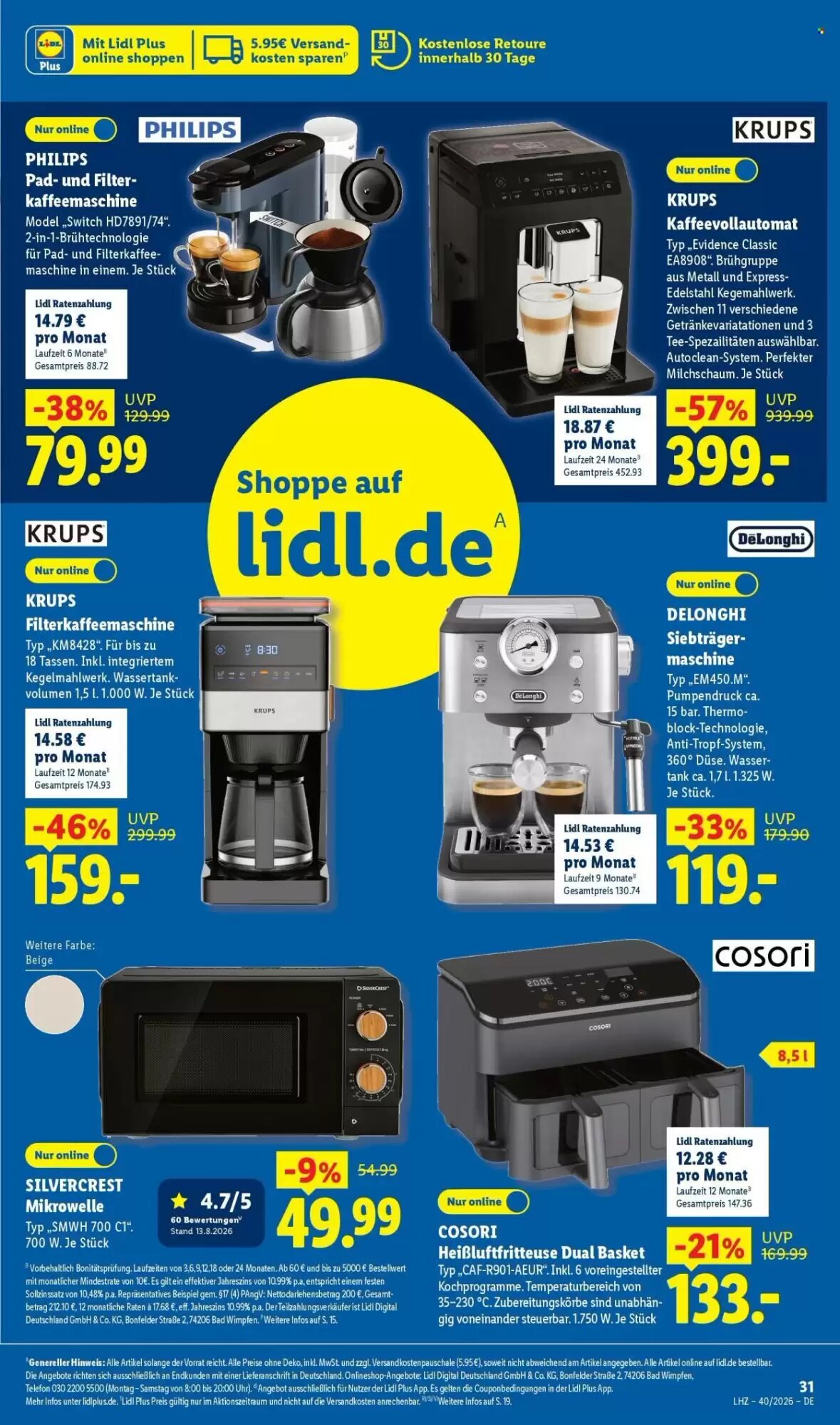 Lidl Prospekt (ab 28.09.2026) zum Blättern - Seite 23