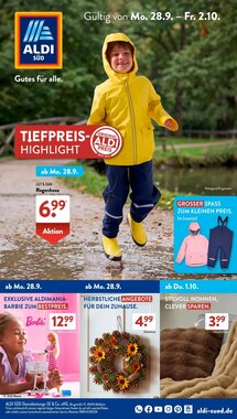 Aldi Süd Prospekt (ab 28.09.2026) zum Blättern