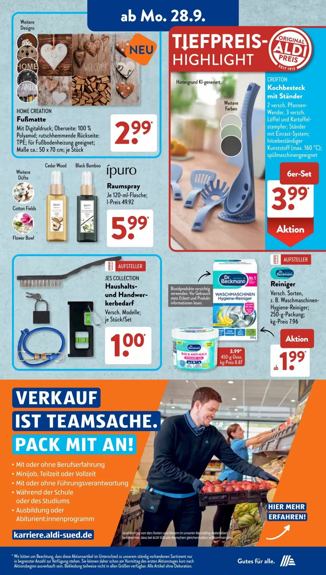 Aldi Süd Prospekt (ab 28.09.2026) zum Blättern - Seite 7