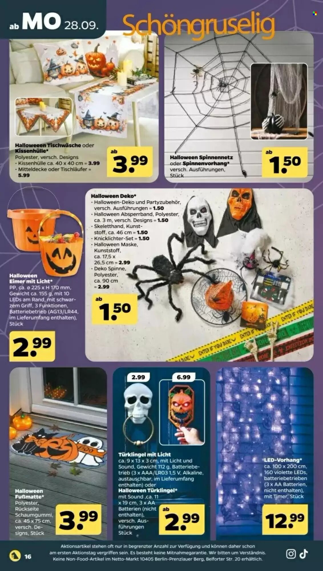 NETTO Prospekt (ab 28.09.2026) zum Blättern - Seite 22