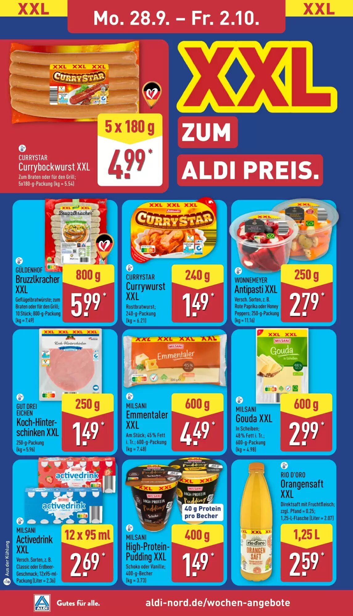 Aldi Nord Prospekt (ab 28.09.2026) zum Blättern - Seite 10