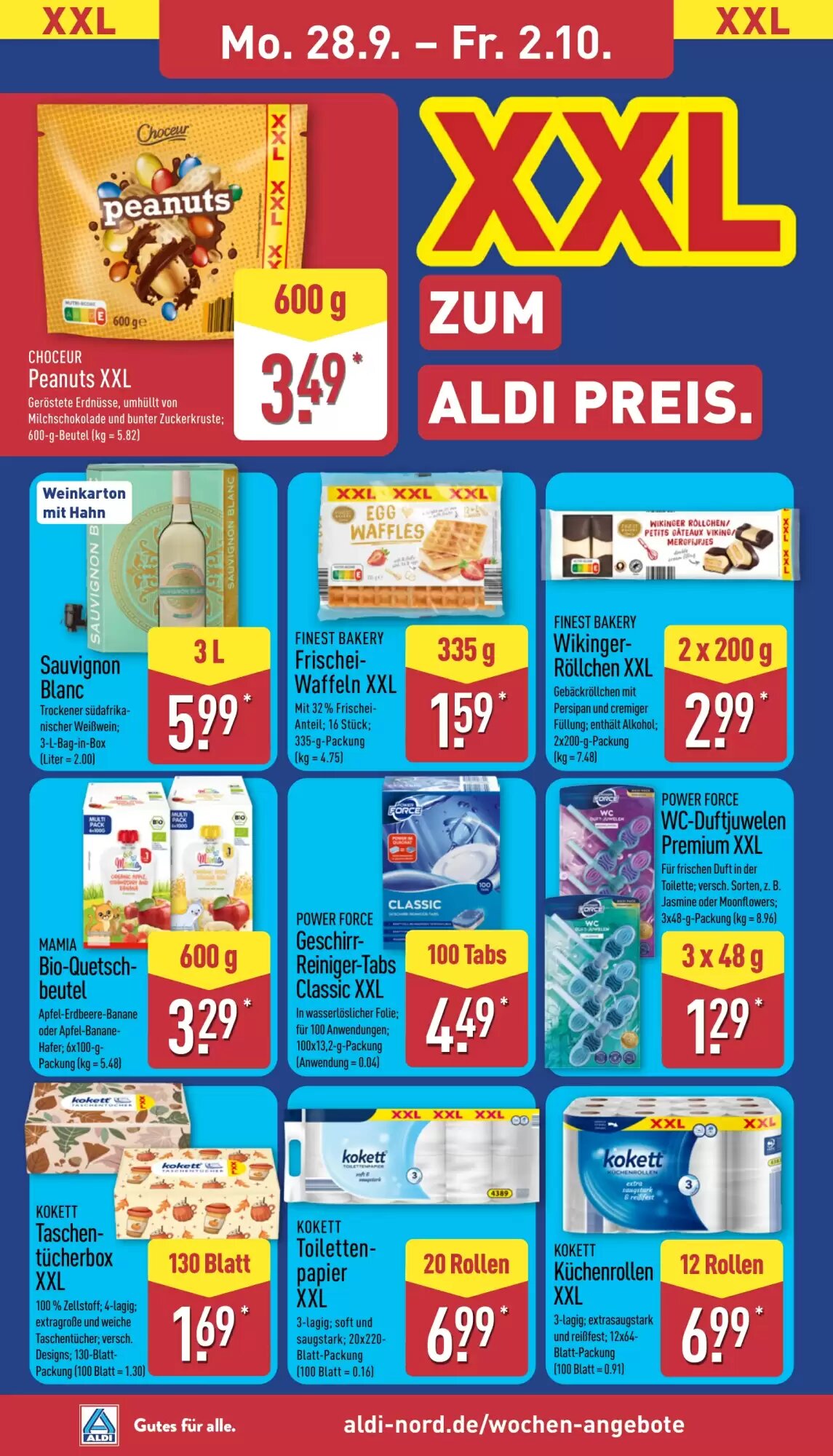 Aldi Nord Prospekt (ab 28.09.2026) zum Blättern - Seite 14