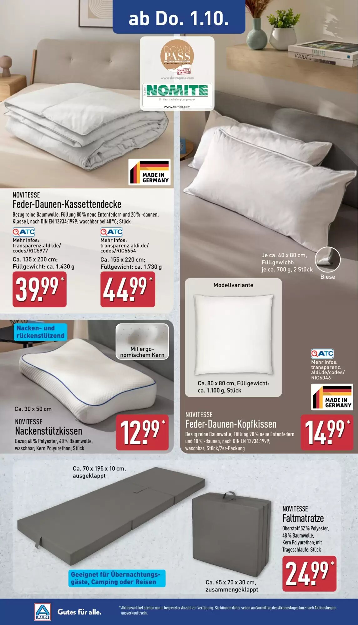 Aldi Nord Prospekt (ab 28.09.2026) zum Blättern - Seite 24