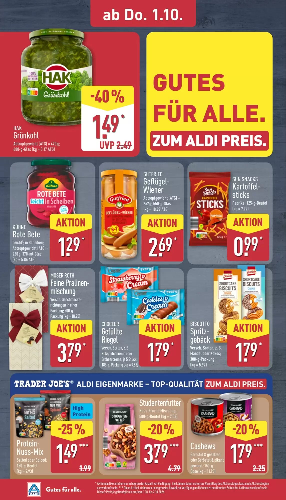 Aldi Nord Prospekt (ab 28.09.2026) zum Blättern - Seite 30