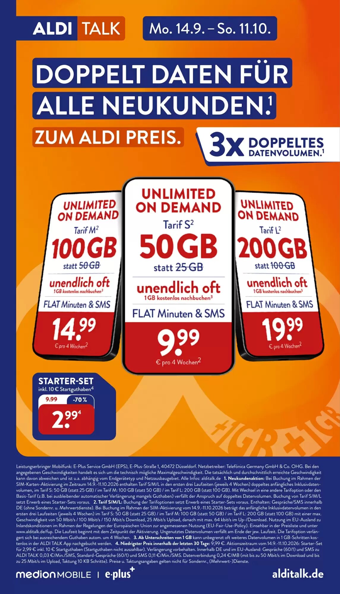Aldi Nord Prospekt (ab 28.09.2026) zum Blättern - Seite 40