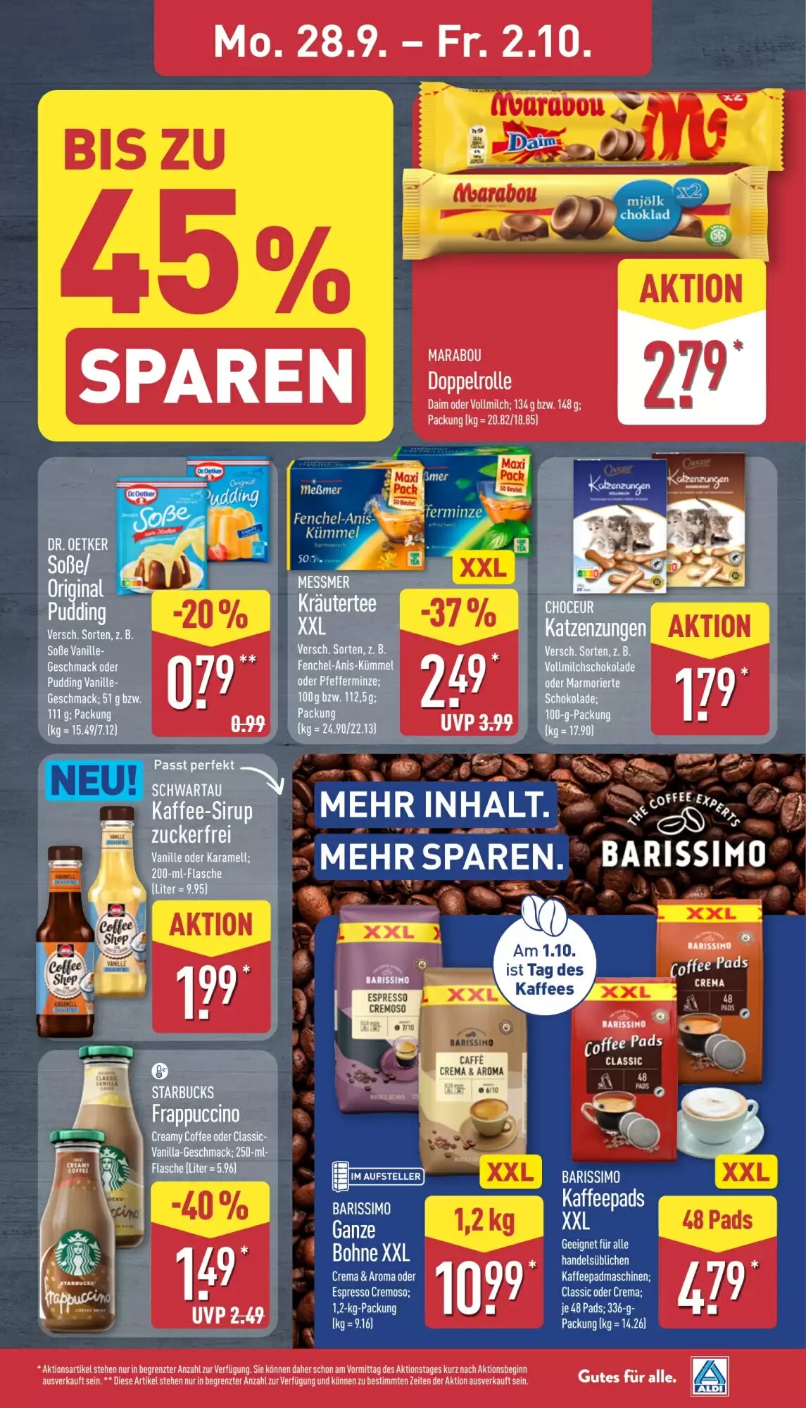 Aldi Nord Prospekt (ab 28.09.2026) zum Blättern - Seite 7