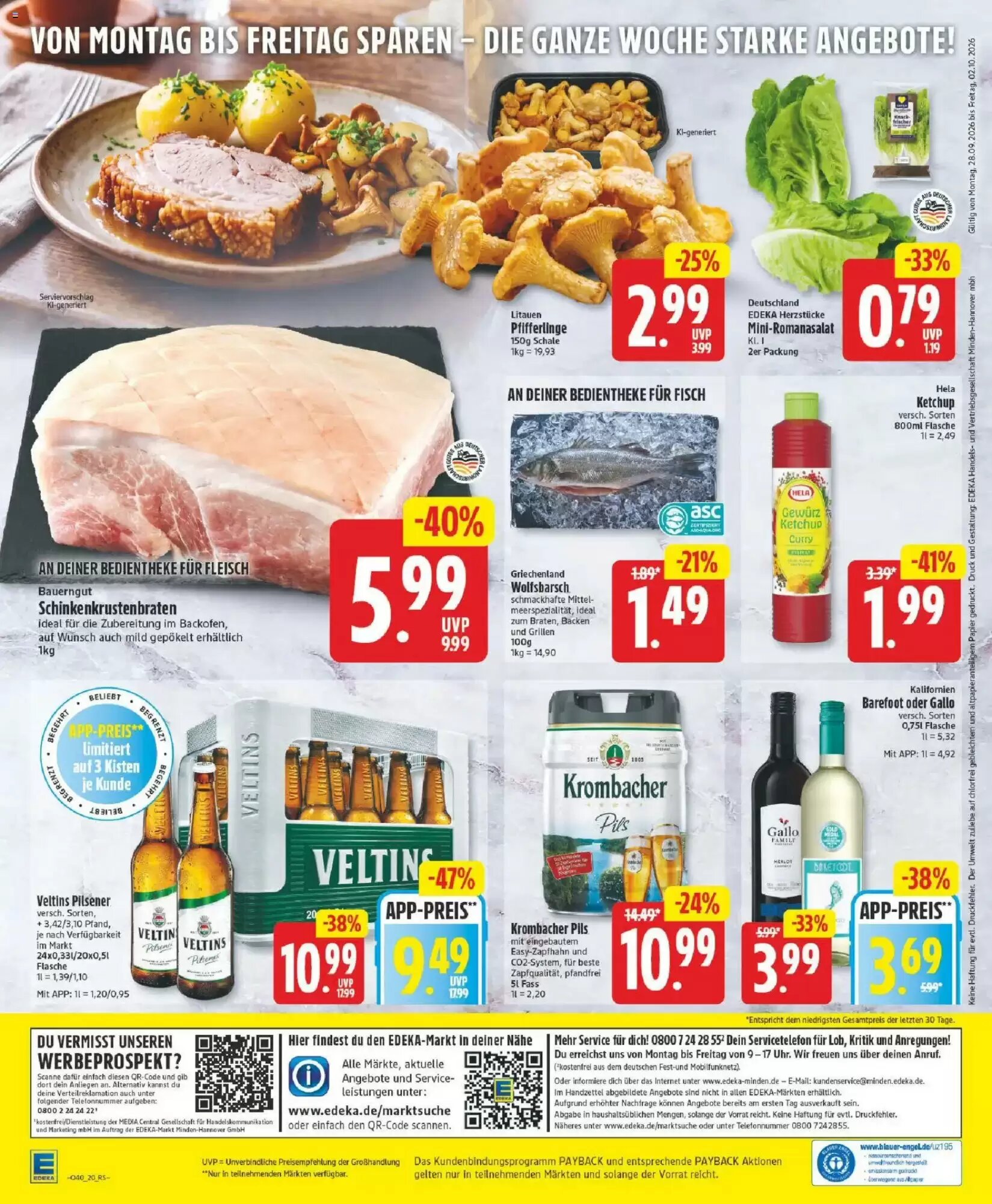 Edeka Prospekt (ab 28.09.2026) zum Blättern - Seite 25
