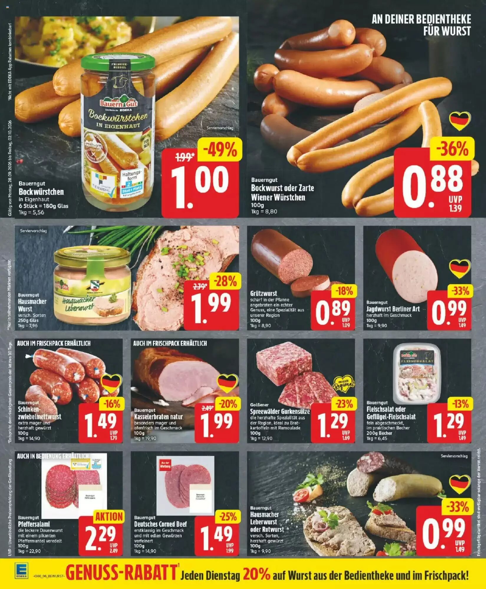 Edeka Prospekt (ab 28.09.2026) zum Blättern - Seite 6