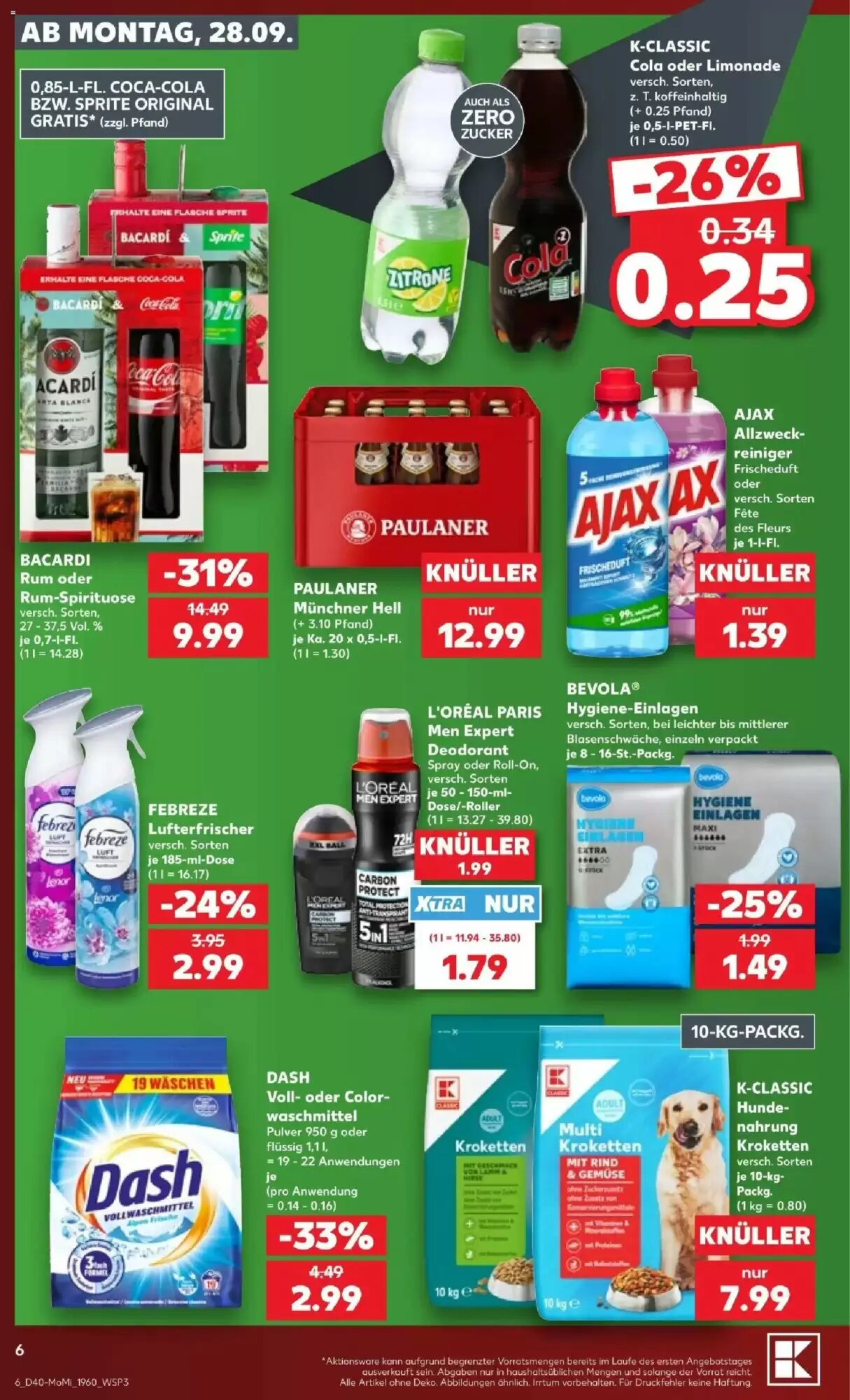 Kaufland Prospekt (ab 28.09.2026) zum Blättern - Seite 8