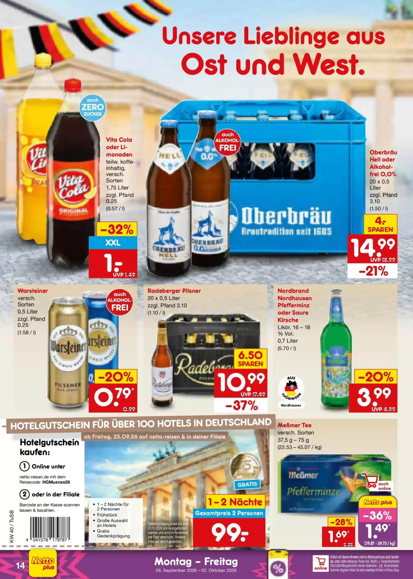Netto Marken-Discount Prospekt (ab 28.09.2026) zum Blättern - Seite 20