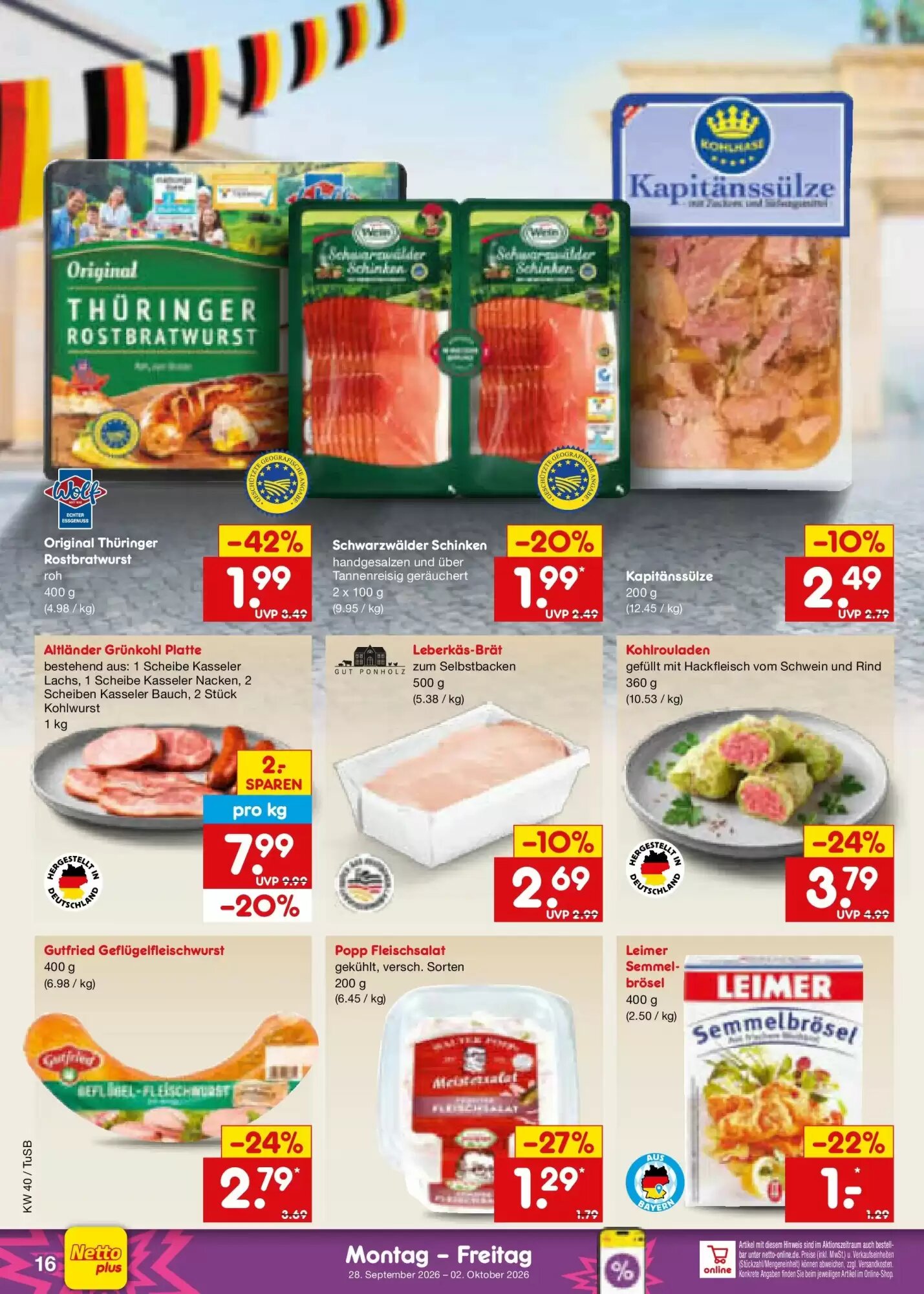 Netto Marken-Discount Prospekt (ab 28.09.2026) zum Blättern - Seite 22