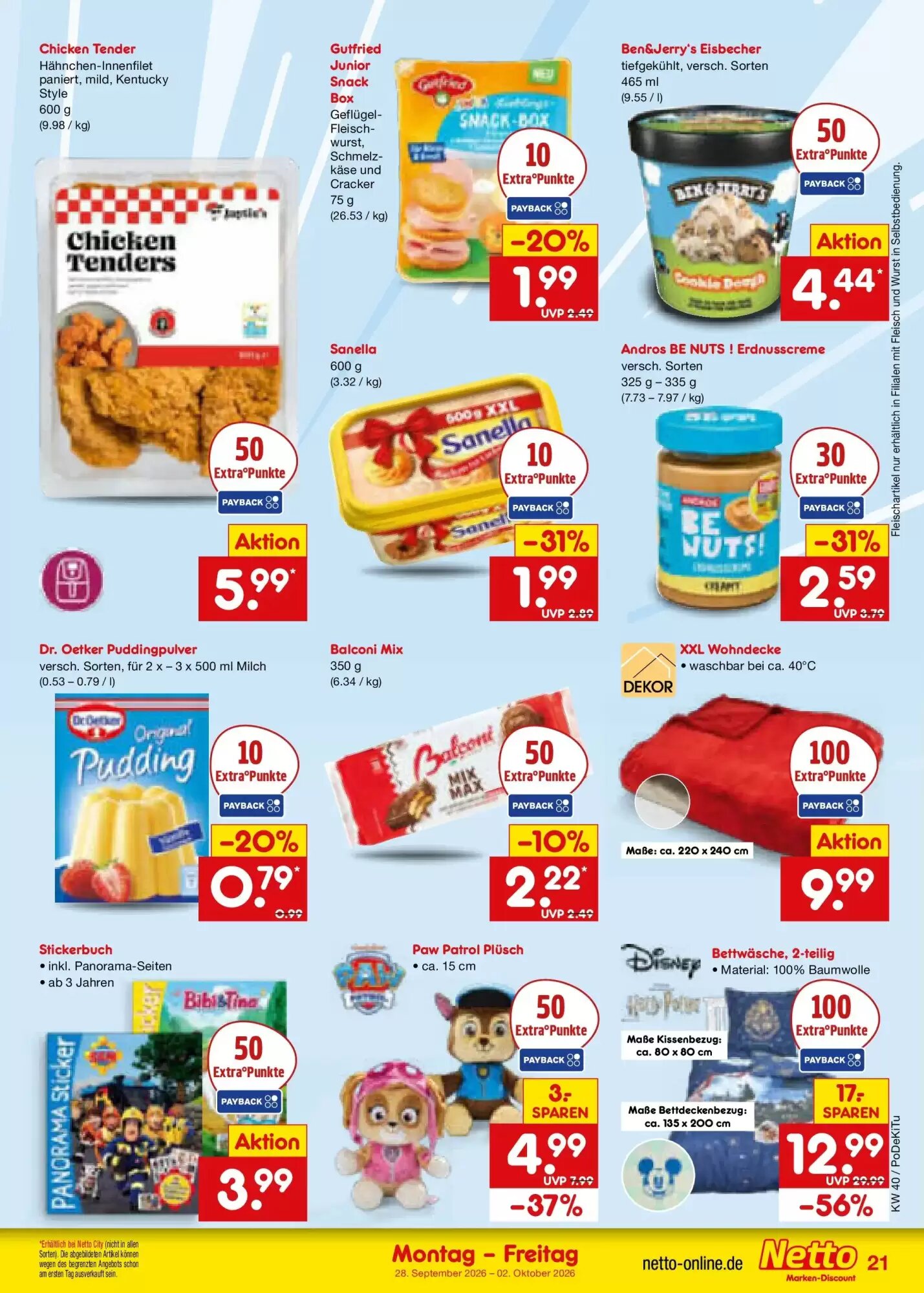 Netto Marken-Discount Prospekt (ab 28.09.2026) zum Blättern - Seite 29