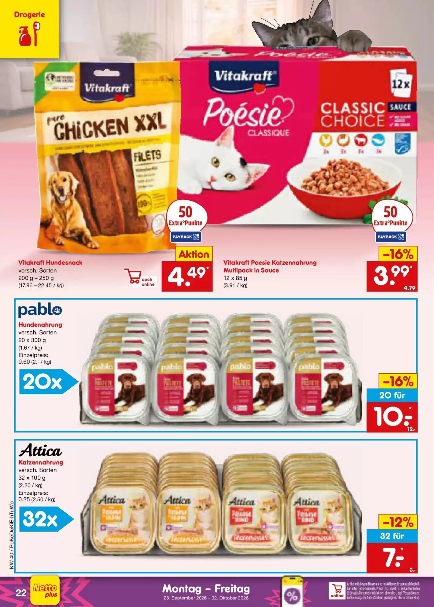 Netto Marken-Discount Prospekt (ab 28.09.2026) zum Blättern - Seite 32