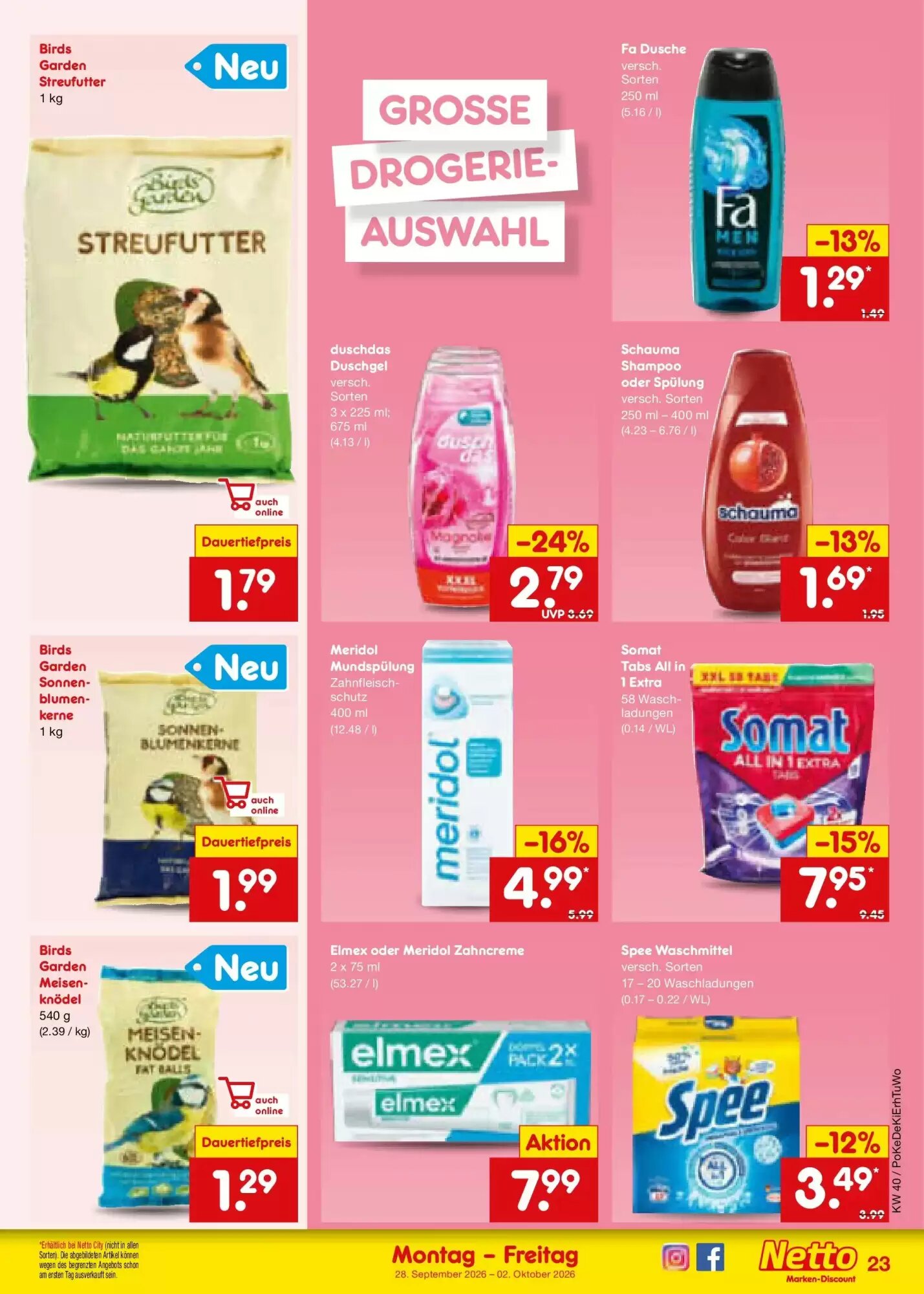 Netto Marken-Discount Prospekt (ab 28.09.2026) zum Blättern - Seite 33