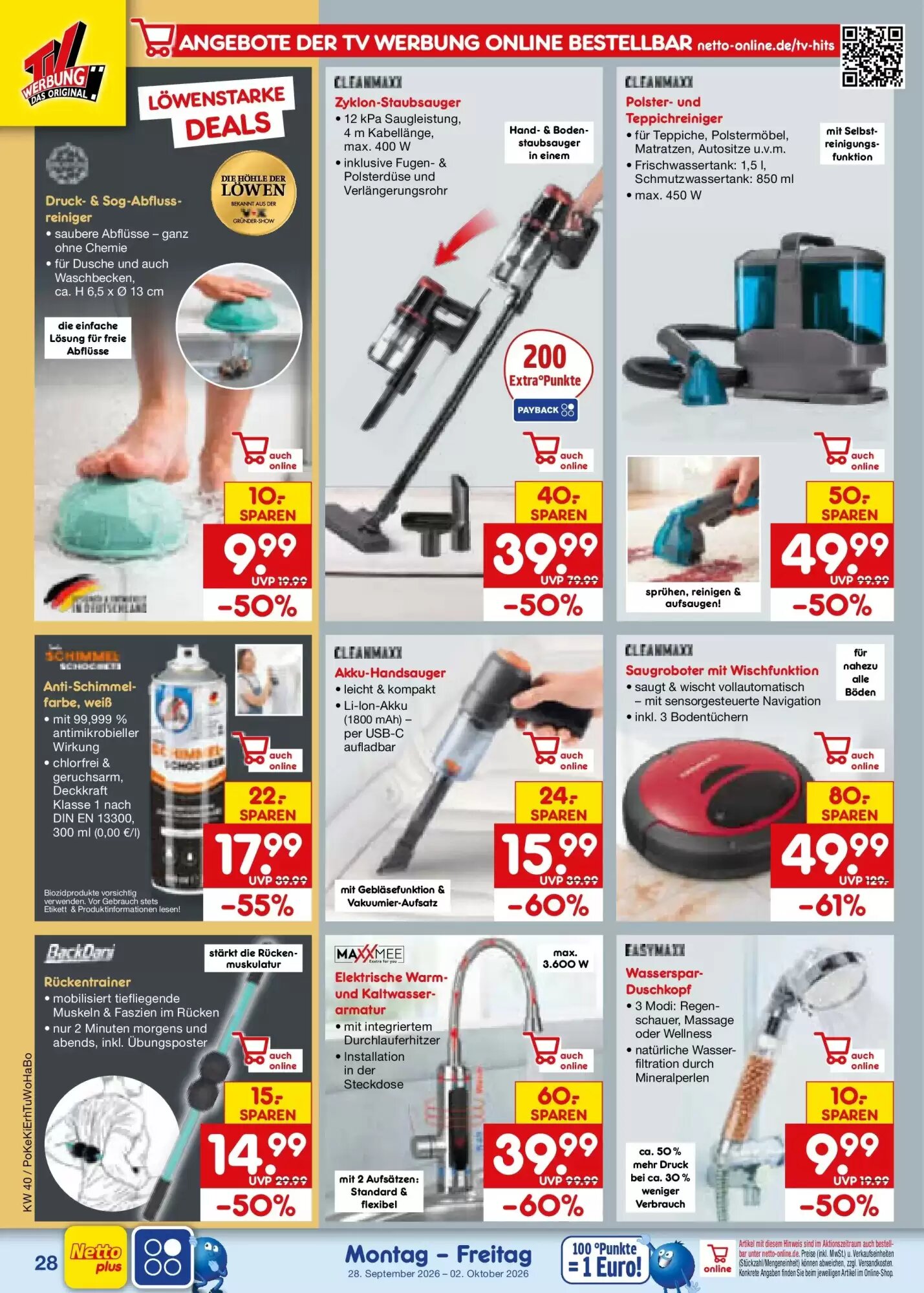 Netto Marken-Discount Prospekt (ab 28.09.2026) zum Blättern - Seite 40