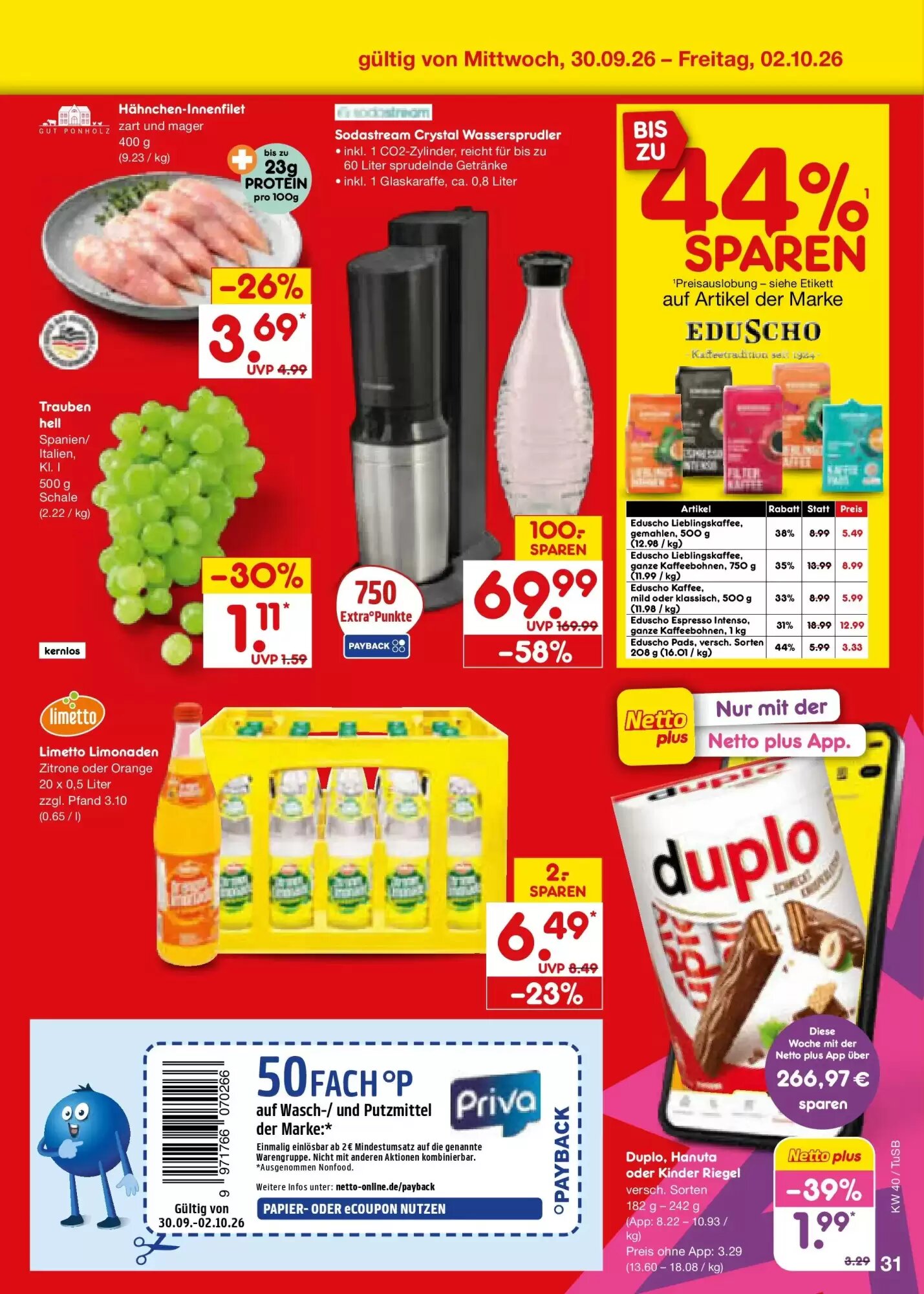 Netto Marken-Discount Prospekt (ab 28.09.2026) zum Blättern - Seite 49