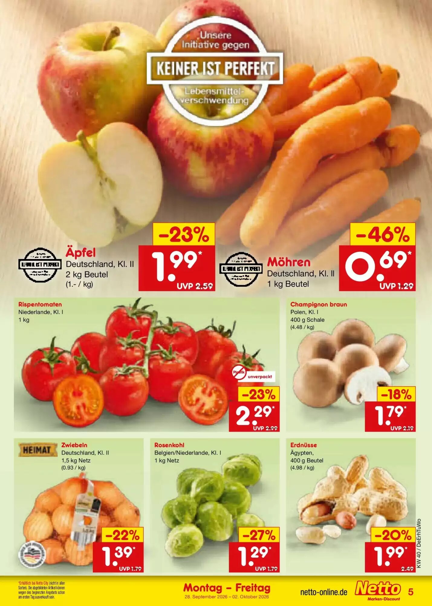 Netto Marken-Discount Prospekt (ab 28.09.2026) zum Blättern - Seite 5