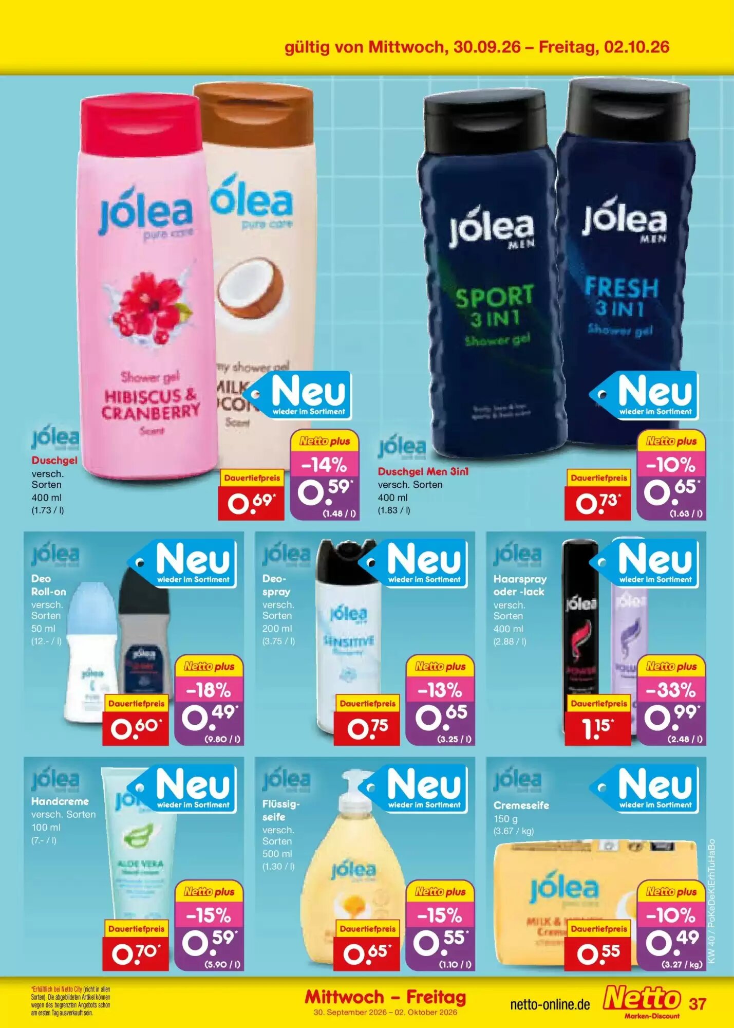 Netto Marken-Discount Prospekt (ab 28.09.2026) zum Blättern - Seite 57