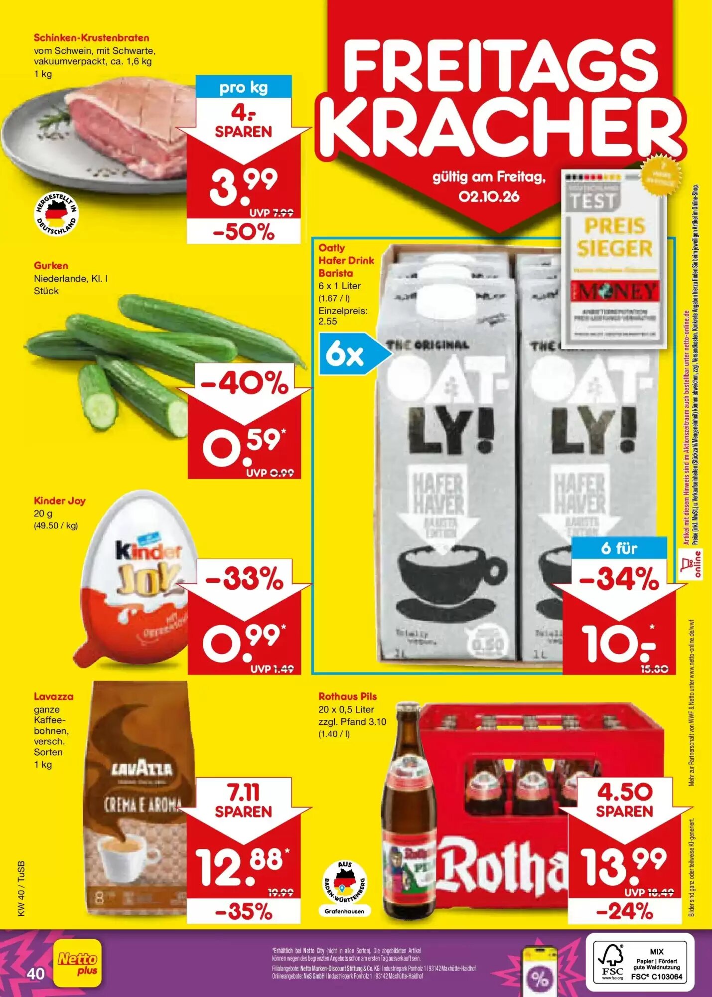 Netto Marken-Discount Prospekt (ab 28.09.2026) zum Blättern - Seite 62