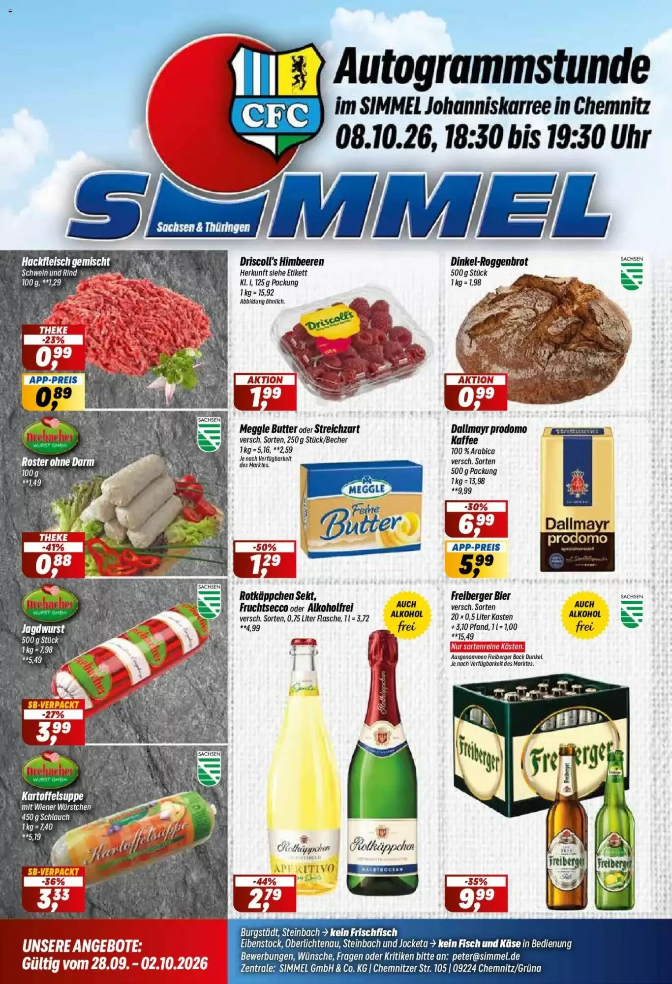 Simmel Prospekt (ab 28.09.2026) zum Blättern - Seite 1