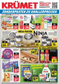 Krümet Sonderposten Prospekt (ab 28.09.2026) zum Blättern