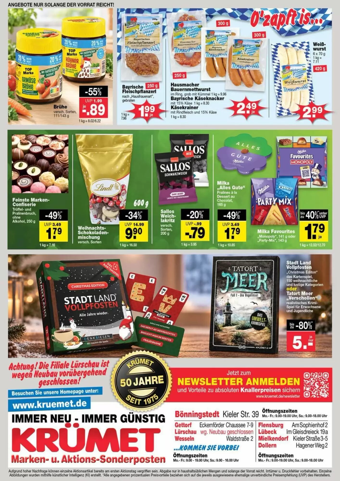 Krümet Sonderposten Prospekt (ab 28.09.2026) zum Blättern - Seite 8