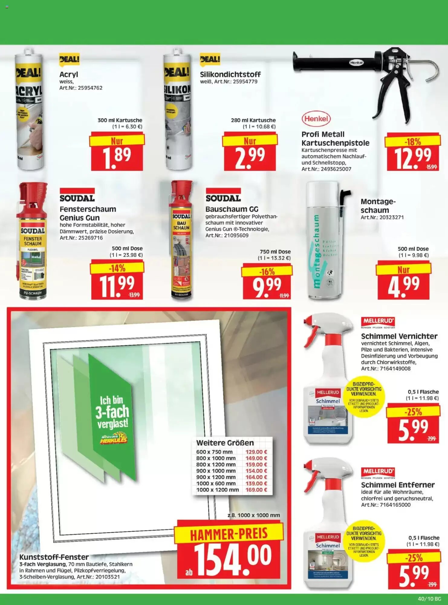 Herkules Baumarkt Prospekt (ab 28.09.2026) zum Blättern - Seite 10