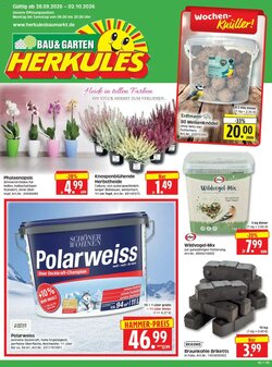 Herkules Baumarkt Prospekt (ab 28.09.2026) zum Blättern
