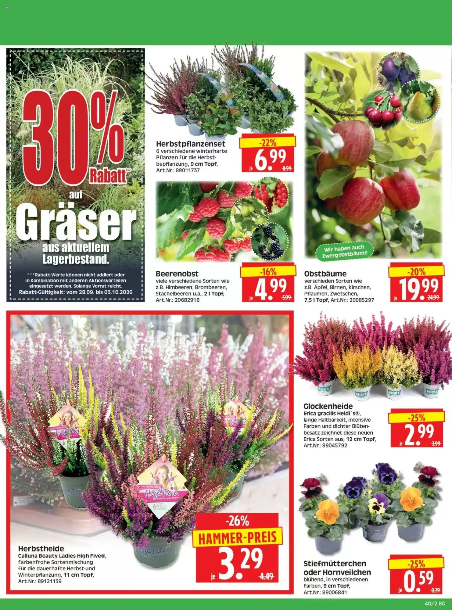 Herkules Baumarkt Prospekt (ab 28.09.2026) zum Blättern - Seite 2