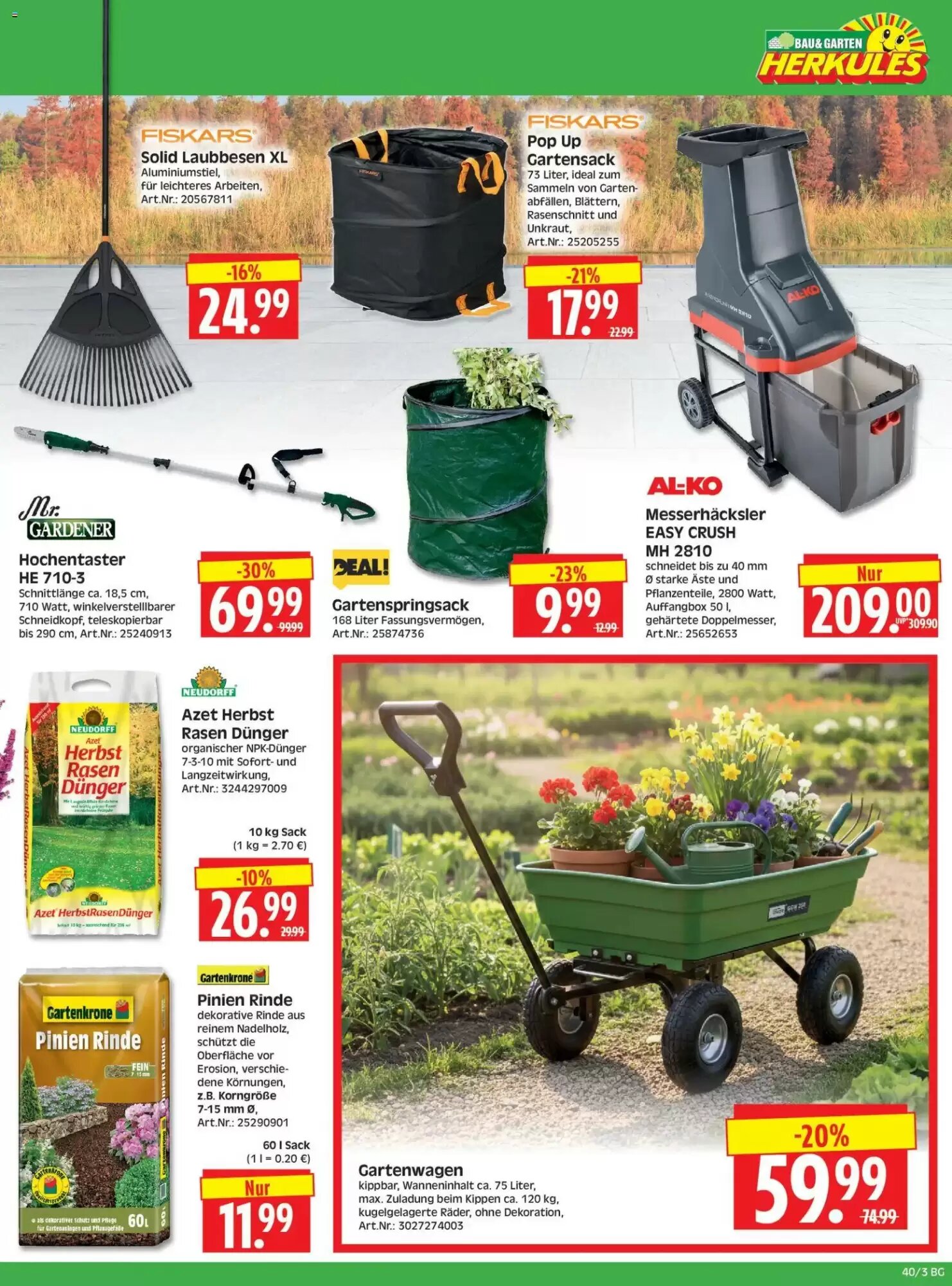 Herkules Baumarkt Prospekt (ab 28.09.2026) zum Blättern - Seite 3
