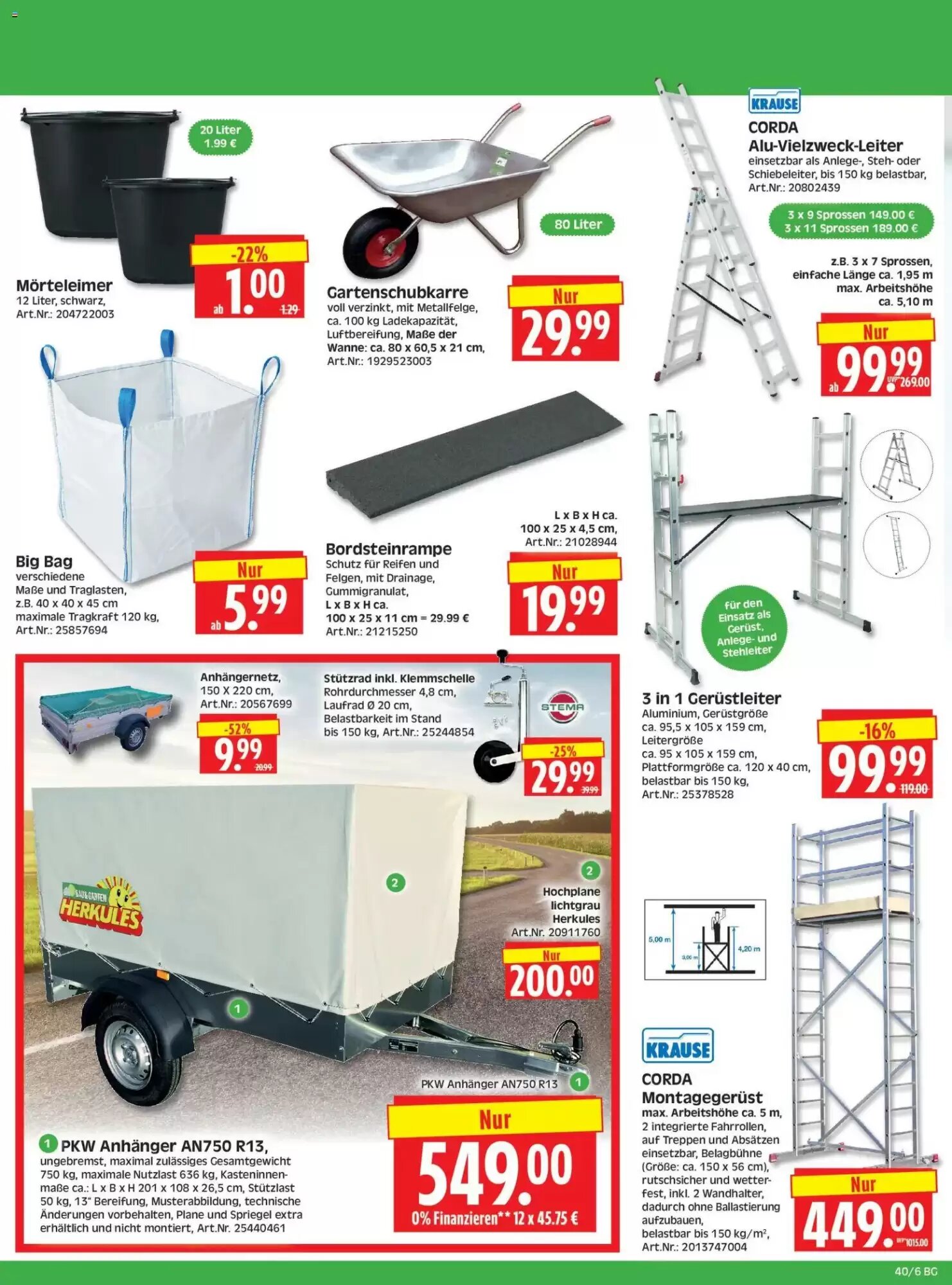 Herkules Baumarkt Prospekt (ab 28.09.2026) zum Blättern - Seite 6
