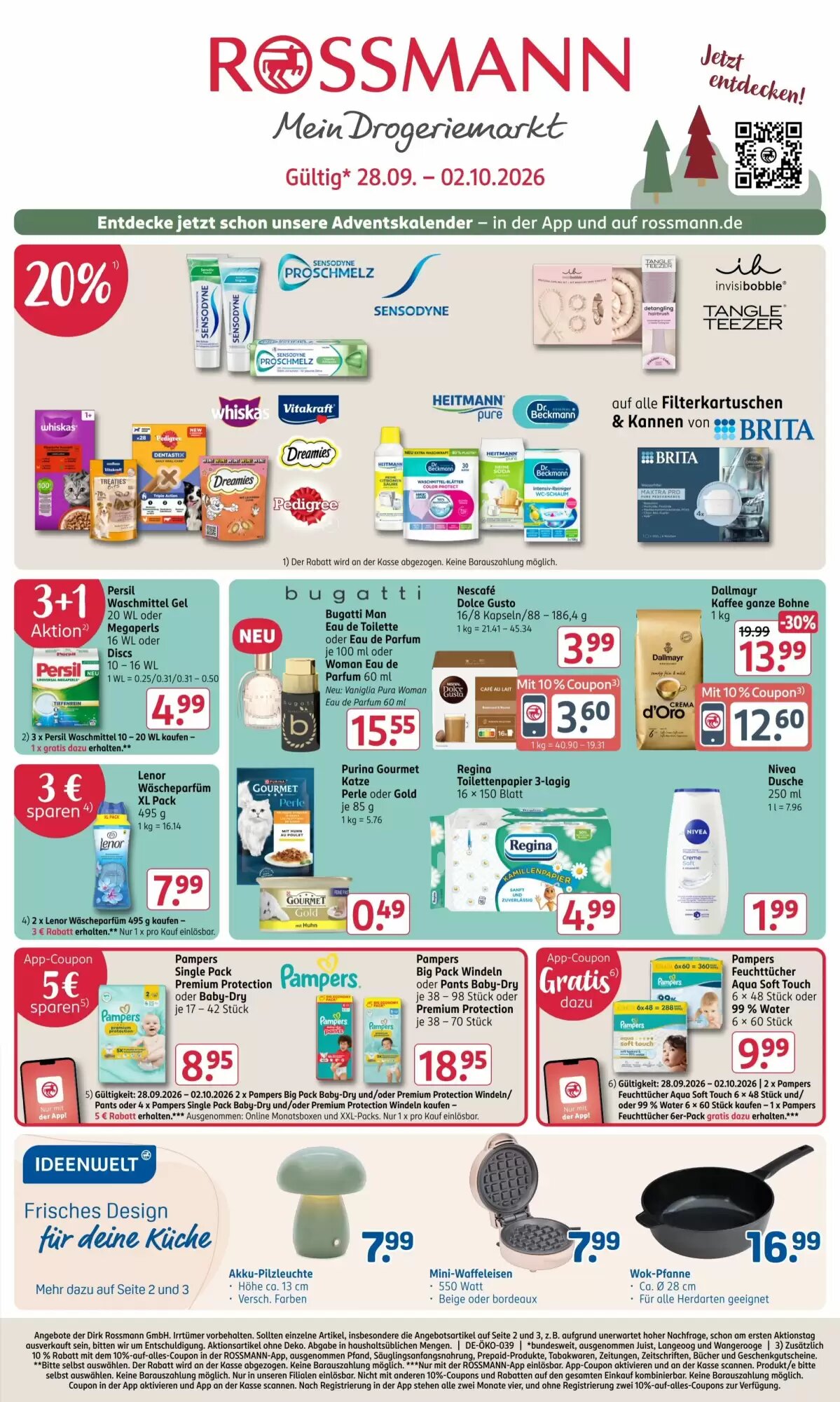 Rossmann Prospekt (ab 28.09.2026) zum Blättern - Seite 1