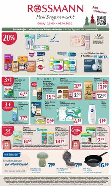 Rossmann Prospekt (ab 28.09.2026) zum Blättern