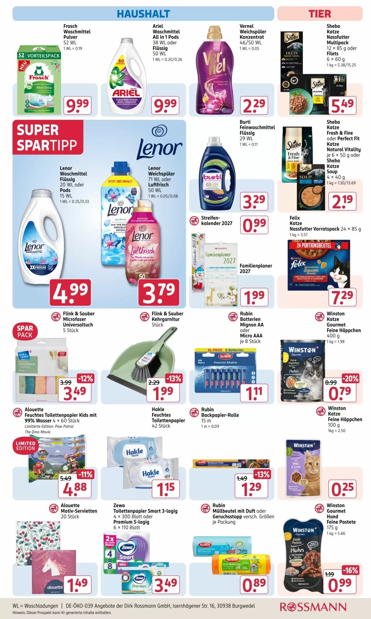 Rossmann Prospekt (ab 28.09.2026) zum Blättern - Seite 21