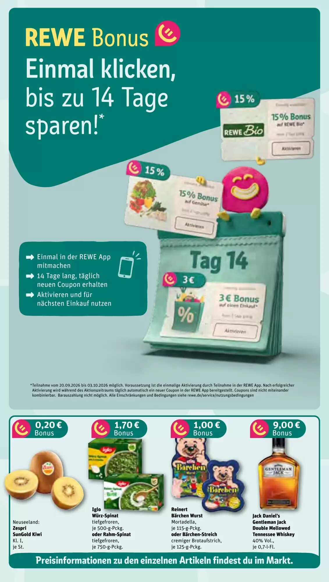 REWE Prospekt (ab 28.09.2026) zum Blättern - Seite 3