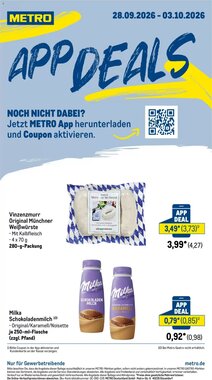 METRO Prospekt (ab 28.09.2026) zum Blättern