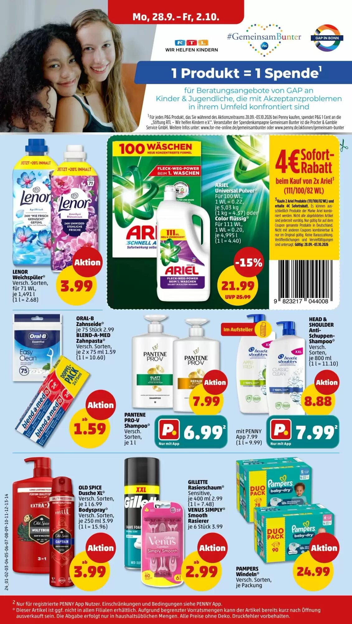 PENNY Prospekt (ab 28.09.2026) zum Blättern - Seite 22