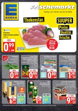 Edeka Frischemarkt Prospekt (ab 28.09.2026) zum Blättern