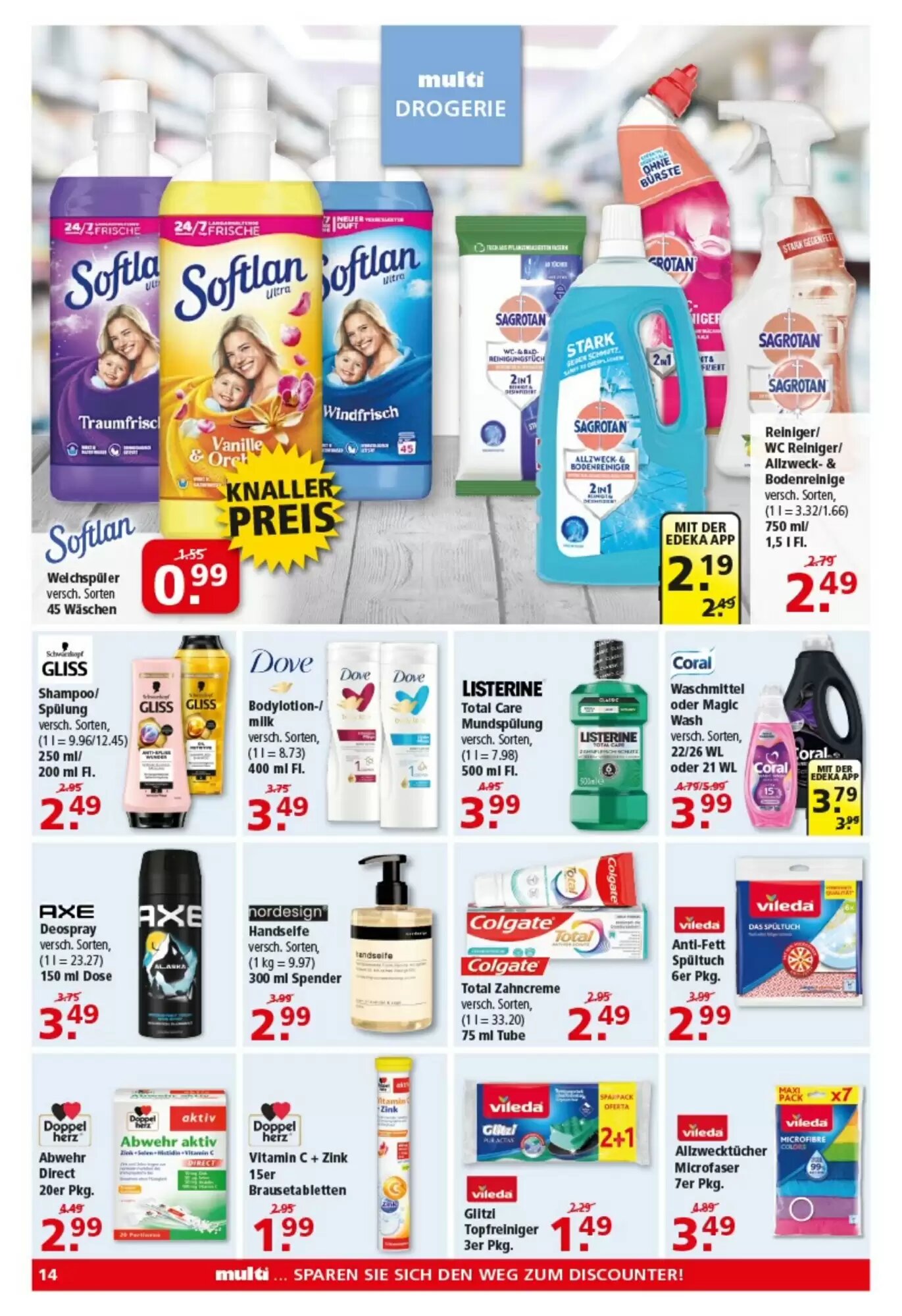 Multi Markt Prospekt (ab 28.09.2026) zum Blättern - Seite 14