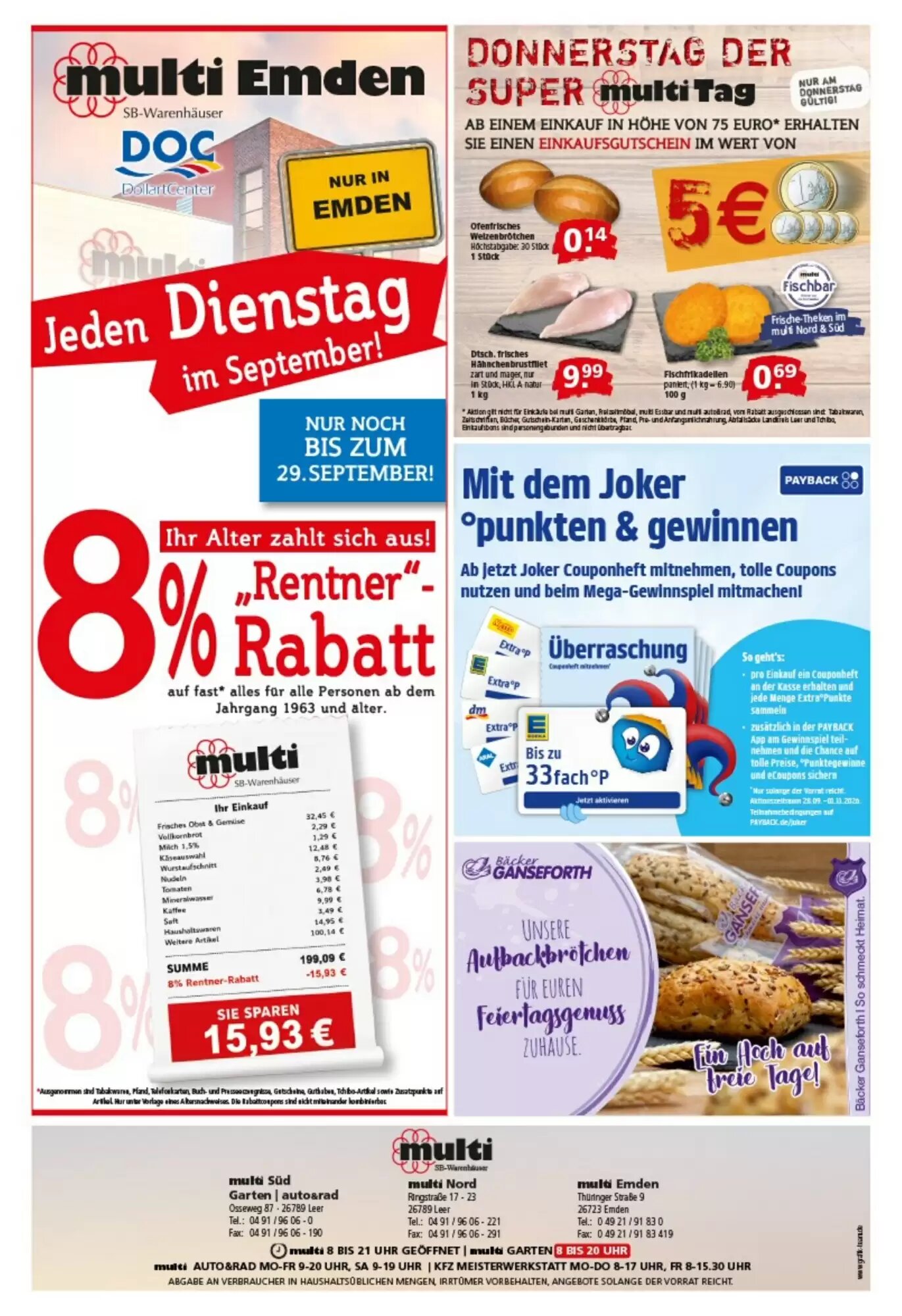 Multi Markt Prospekt (ab 28.09.2026) zum Blättern - Seite 21