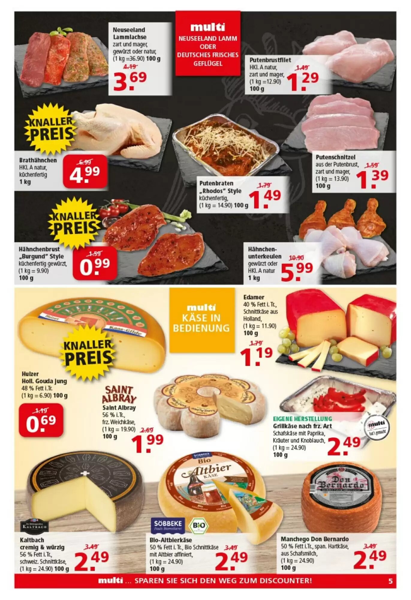 Multi Markt Prospekt (ab 28.09.2026) zum Blättern - Seite 5