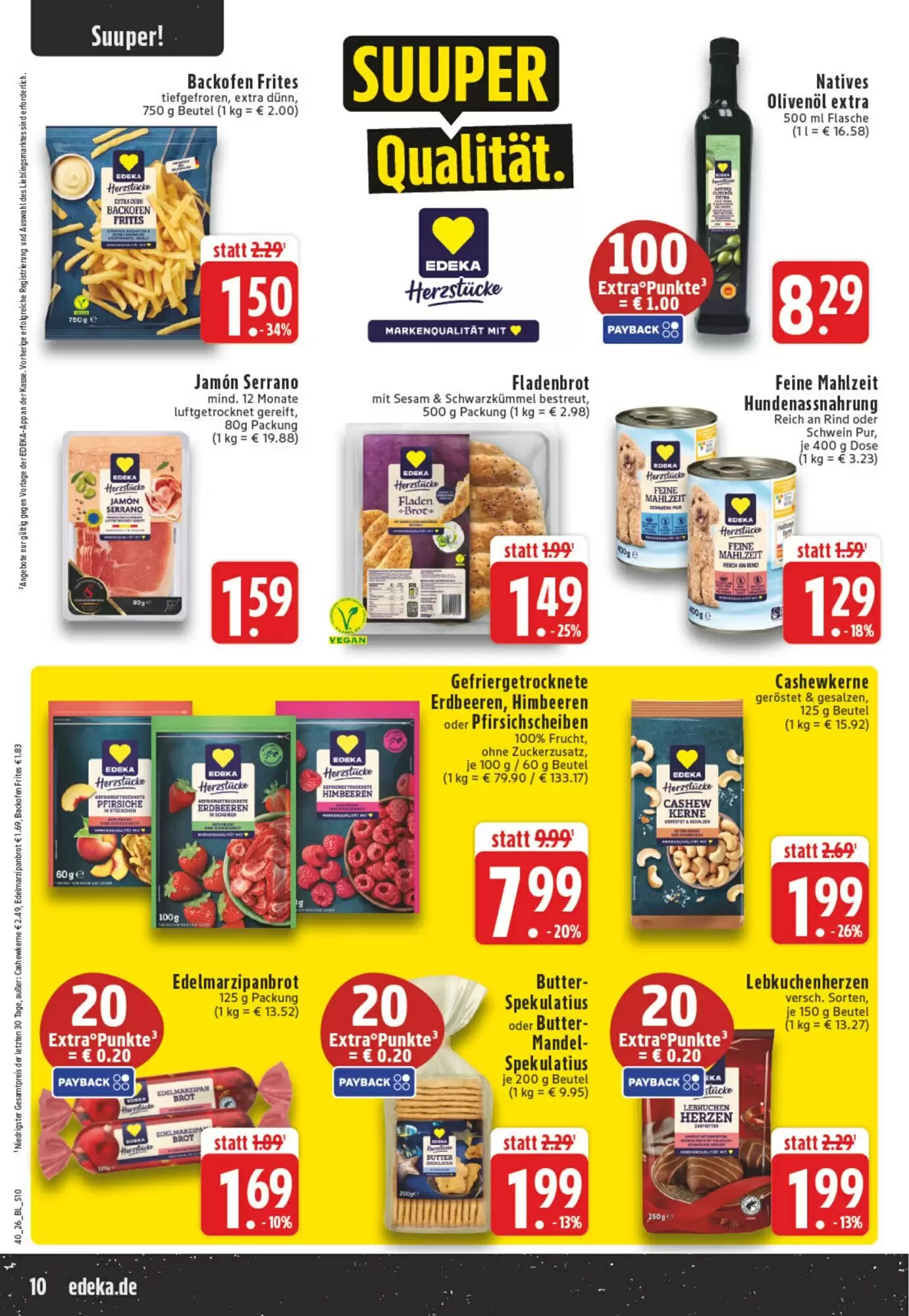 EDEKA Vogl Prospekt (ab 28.09.2026) zum Blättern - Seite 10